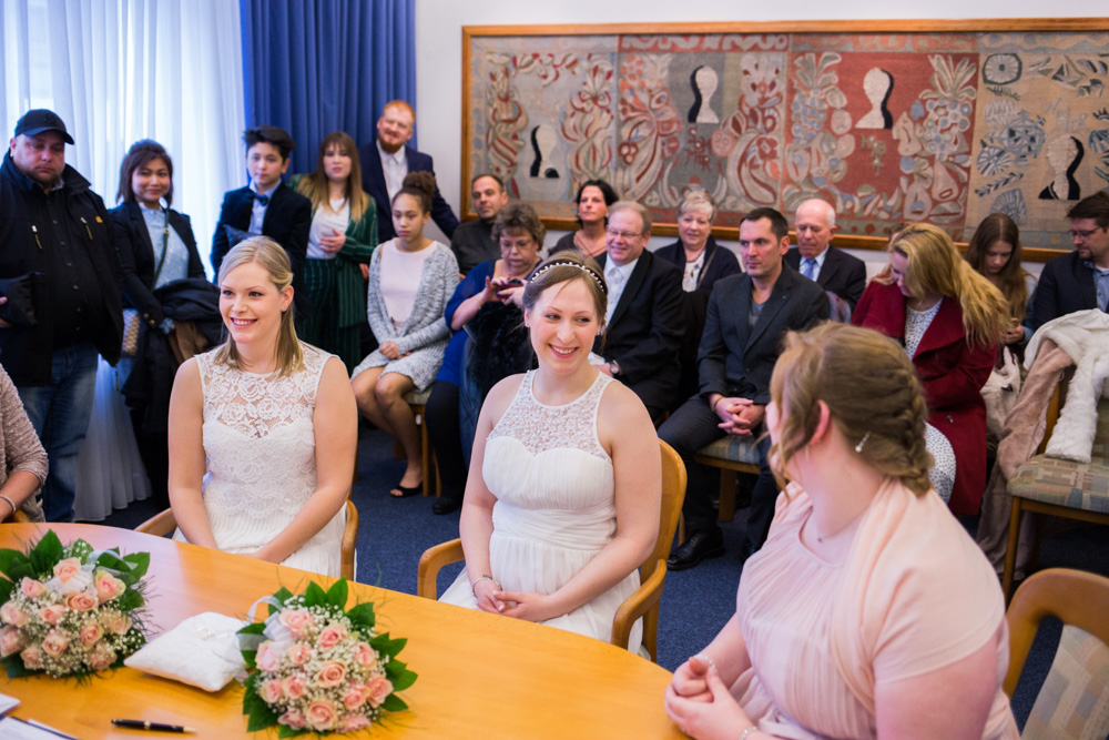 Hochzeit im Standesamt Wandsbek und Ohlendorffsche Villa in Volksdorf